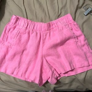 Lilly Pulitzer pink shorts